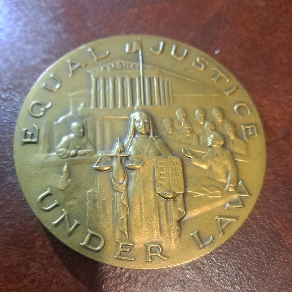 Gold Commemorative Medallion